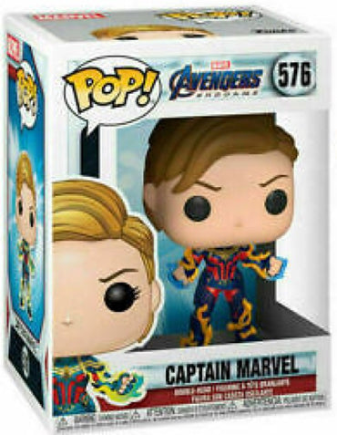 Funko Pop | Captain Marvel - Avengers Endgame #576 [EUC] | The Nerd Merchant