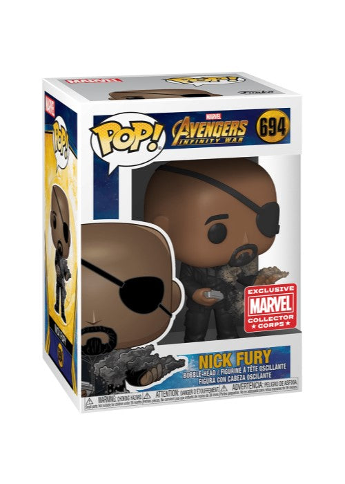 Pop! Vinyl | Nick Fury [Collector Corps] - Infinity War #694 | The Nerd Merchant