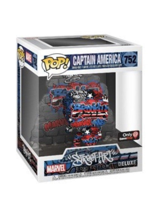 Funko Pop | Captain America [Gamestop] - Marvel #752 [EUC] | The Nerd Merchant