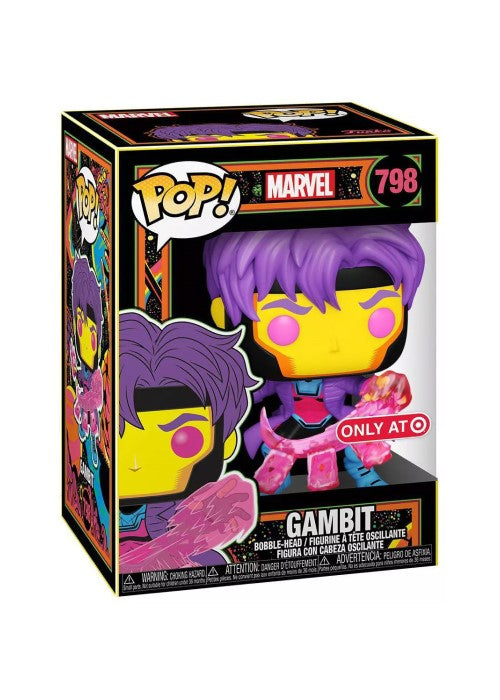 Pop! Vinyl | Gambit (Blacklight) [Target] - Marvel #798 | The Nerd Merchant