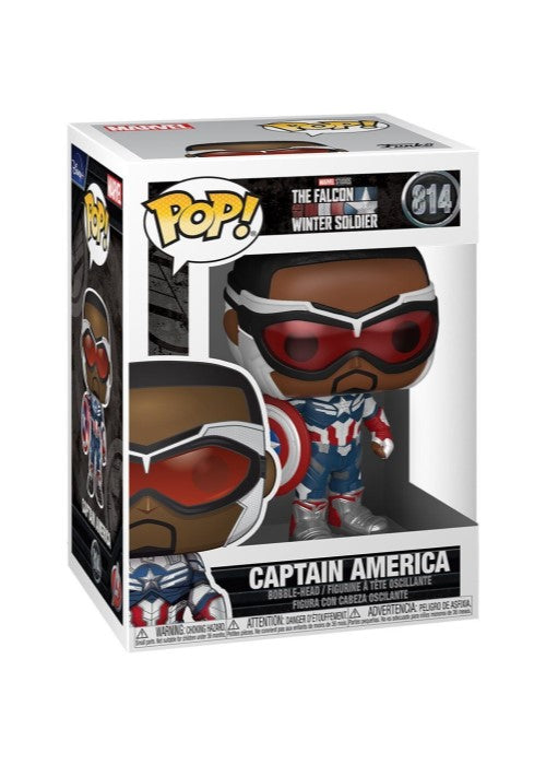 Pop! Vinyl | Captain America - Falcon and Winter Soldier #814 | The Nerd Merchant
