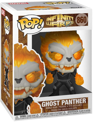 Funko Pop | Ghost Panther - Infinity Warps #860 [EUC] | The Nerd Merchant
