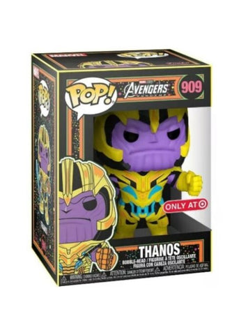 Funko Pop | Thanos (Blacklight) [Target] - Marvel #909 [EUC] | The Nerd Merchant