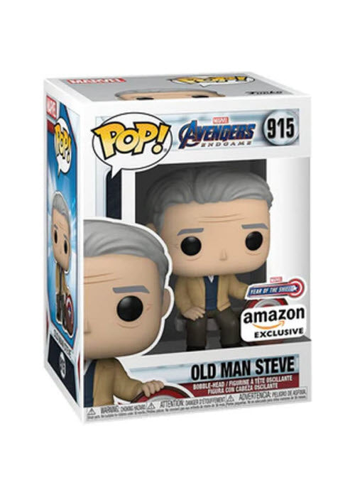 Pop! Vinyl | Old Man Steve [Amazon] - Avengers Endgame #915 | The Nerd Merchant