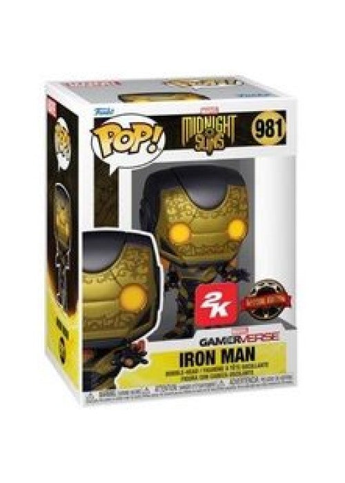 Funko Pop | Iron Man (Gamerverse) [2K] - Midnight Suns #981 [EUC] | The Nerd Merchant