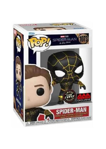 Funko Pop | Spider-Man (Glow in the Dark) (Chase) [AAA Anime] - Spider-Man #1073 [EUC] | The Nerd Merchant