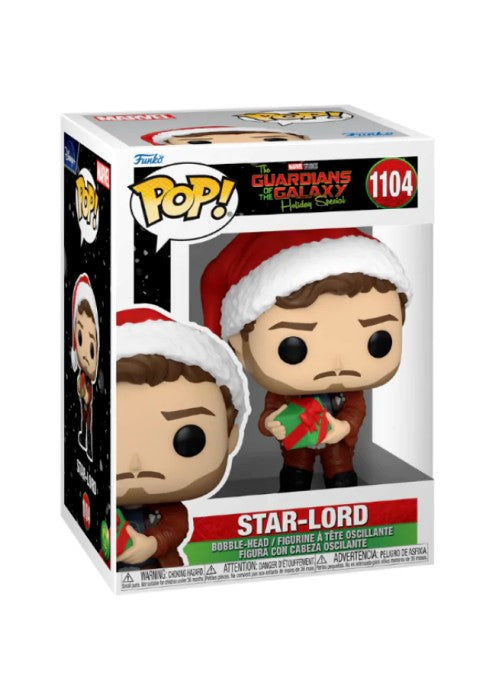 Funko Pop | Star-Lord - Guadians of the Galaxy Holiday Special #1104 [EUC] | The Nerd Merchant