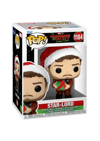 Funko Pop | Star-Lord - Guadians of the Galaxy Holiday Special #1104 [EUC] | The Nerd Merchant