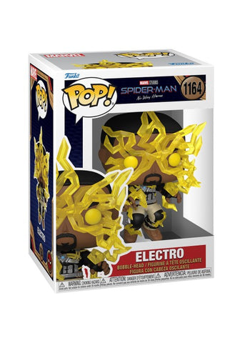 Funko Pop | Electro - Spider-Man #1164 [EUC] | The Nerd Merchant