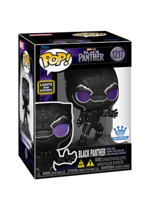 Pop! Vinyl | Blank Panther [Funko] (Light & Sound) - Black Panther #1217 | The Nerd Merchant