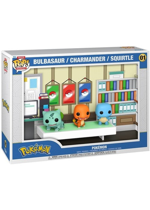 Funko Pop | Pokémon Starters (Bulbasaur/Charmander/Squirtle) - Moments  #01 | The Nerd Merchant