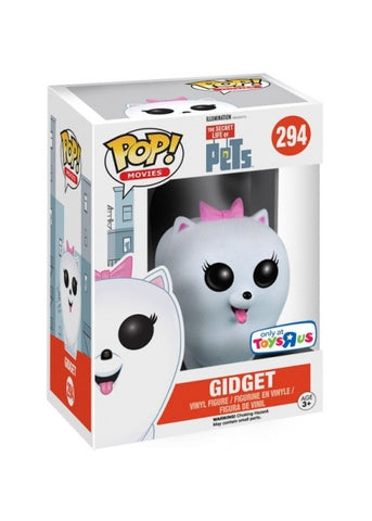 Funko Pop | Gidget (Flocked) [ToysRUs] - Secret Life of Pets #294 [GUC] | The Nerd Merchant