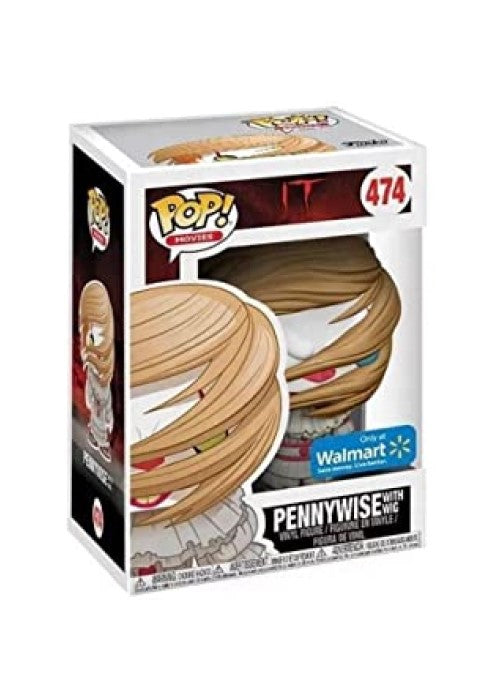 Funko Pop | Pennywise (With Wig) [Walmart] - IT #474 [GUC] | The Nerd Merchant