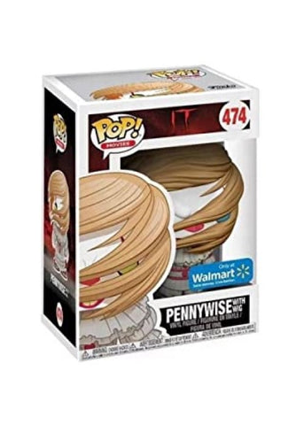 Funko Pop | Pennywise (With Wig) [Walmart] - IT #474 [GUC] | The Nerd Merchant