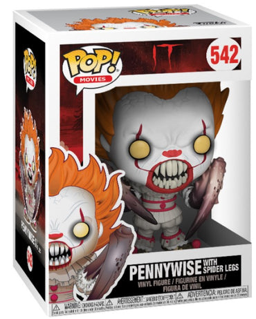 Funko Pop | Pennywise (With Spider Legs) - IT #542 [EUC] | The Nerd Merchant