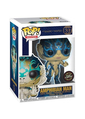 Funko Pop | Amphibian Man (Chase) (Glows in the Dark) - Shape of Water #637 [EUC] | The Nerd Merchant