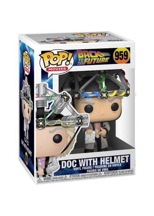 Funko Pop | Doc with Helmet - Back to the Future  #959 [EUC] | The Nerd Merchant