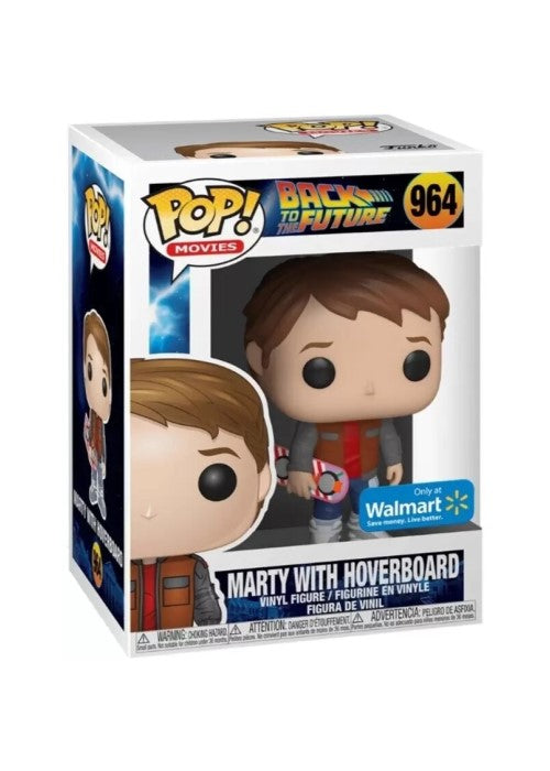 Funko Pop | Marty with Hoverboard [Walmart] - Back to the Future  #964 [EUC] | The Nerd Merchant