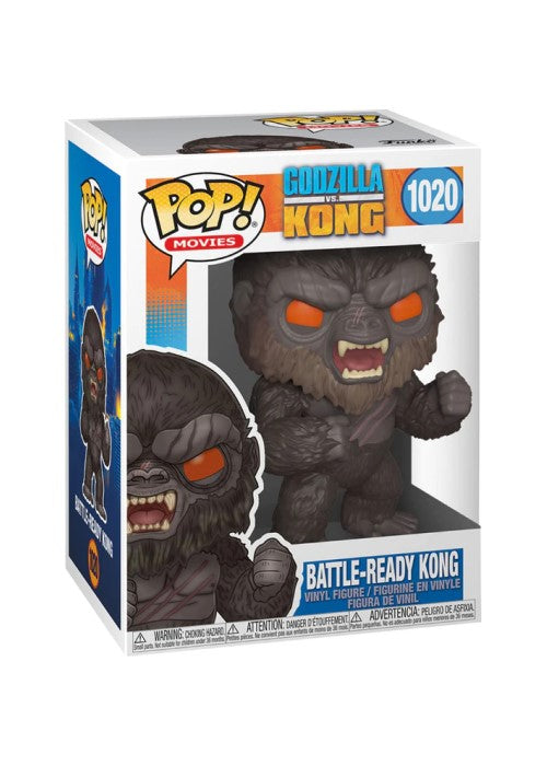 Funko Pop | Battle-Ready Kong - Godzilla vs. Kong  #1020 [EUC] | The Nerd Merchant