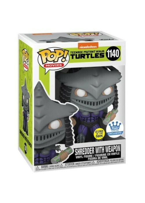 Funko Pop | Shredder with Weapon (Glows) [Funko] - TMNT #1140 [EUC] | The Nerd Merchant