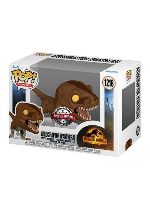 Funko Pop | Atrociraptor (Panthera) [Target] -Jurassic World #1216 [EUC] | The Nerd Merchant