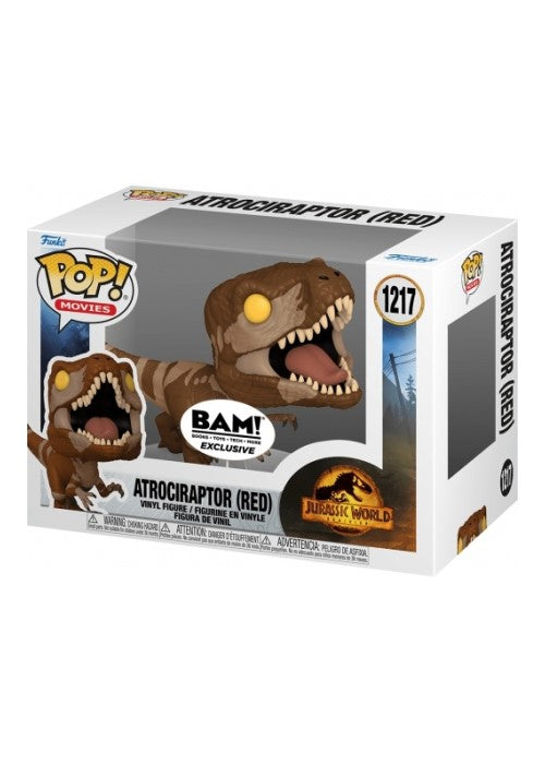 Funko Pop | Atrociraptor (Red) [BAM!] -Jurassic World #1217 [EUC] | The Nerd Merchant