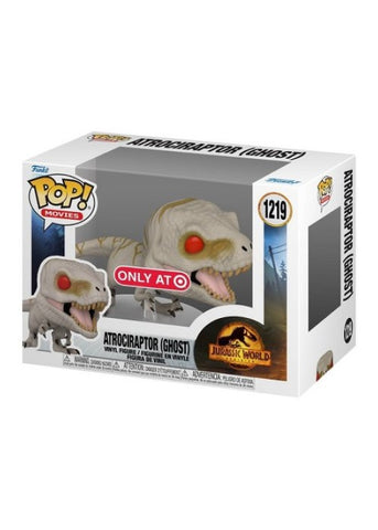 Funko Pop | Atrociraptor (Ghost) [Target] -Jurassic World #1219 [EUC] | The Nerd Merchant