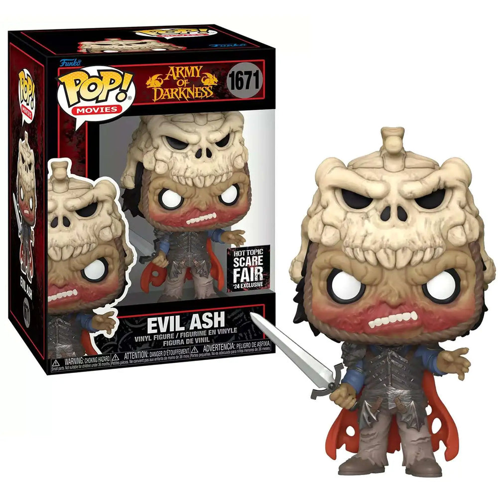 Evil Ash [Scare Fair] w/Pop Protector - Army of Darkness #1671