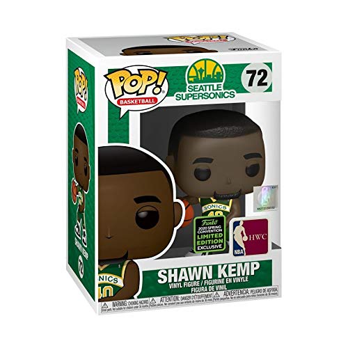 Funko Pop | Shawn Kemp [Spring Con] - Supersonics #72 [EUC] | The Nerd Merchant