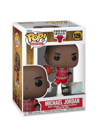 Funko Pop | Michael Jordan [Upper Deck] - Bulls - #126 [EUC] | The Nerd Merchant