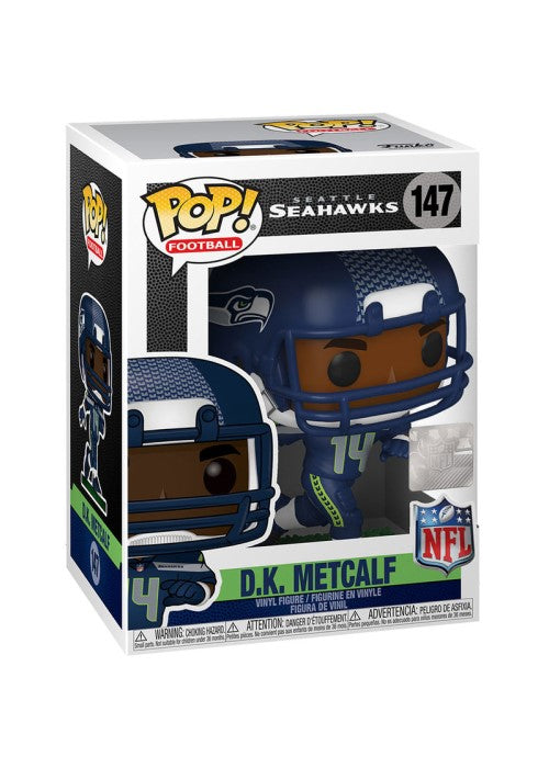 Funko Pop | D.K. Metcalf - Seahawks  #147 [GUC] | The Nerd Merchant