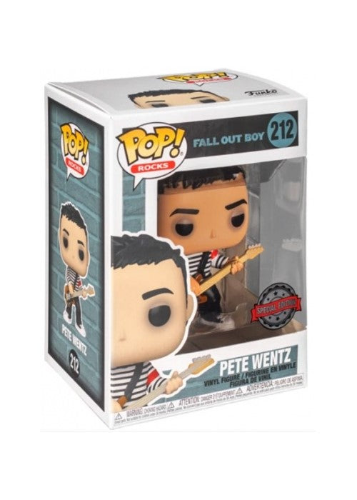 Pop! Vinyl | Pete Wentz [Hot Topic] - Fall Out Boy #212 | The Nerd Merchant