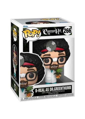 Funko Pop | B-Real as Dr. Greenthumb - Cypress Hill #266 [EUC] | The Nerd Merchant