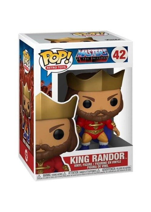 Funko Pop | King Randor - Masters of the Universe #42 [EUC] | The Nerd Merchant