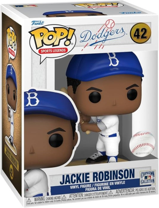 Funko Pop | Jackie Robinson - Sports Legends - #42 - [EUC] | The Nerd Merchant