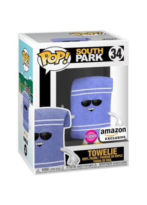 Funko Pop | Towelie (Flocked) [Amazon] - South Park #34 [EUC] | The Nerd Merchant