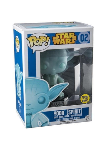 Funko Pop | Yoda (Spirit) (Glows in the Dark) - Star Wars #02 [EUC] | The Nerd Merchant