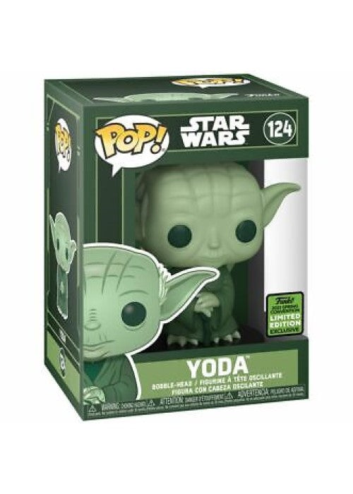 Funko Pop | Yoda [Spring Con] - Star Wars #124 [EUC] | The Nerd Merchant