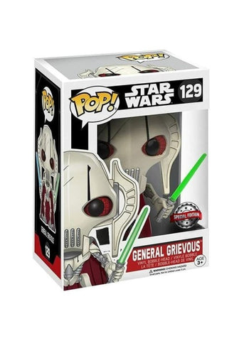 Funko Pop | General Grievous [Special Edition] - Star Wars #129 [EUC] | The Nerd Merchant