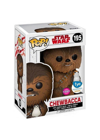 Funko Pop | Chewbacca (Flocked) [FYE] - Star Wars  #195 | The Nerd Merchant