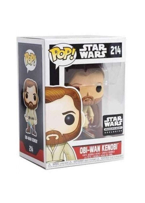 Funko Pop | Obi-Wan Kenobi [Smuggler's Bounty] - Star Wars  #214 [GUC] | The Nerd Merchant