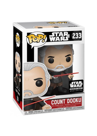 Funko Pop | Count Dooku [Smuggler's Bounty] - Star Wars  #233 [EUC] | The Nerd Merchant