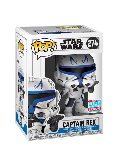 Funko Pop | Captain Rex [Fall Convention] - Star Wars #274 [EUC] | The Nerd Merchant