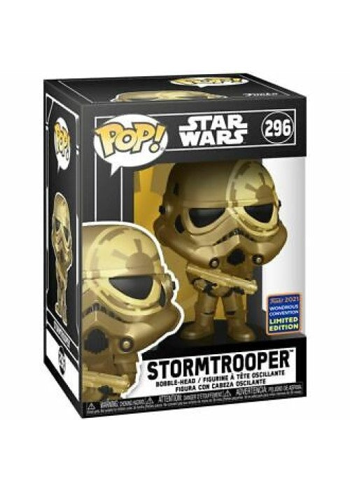 Funko Pop | Stormtrooper [Wonderous] - Star Wars #296 [EUC] | The Nerd Merchant