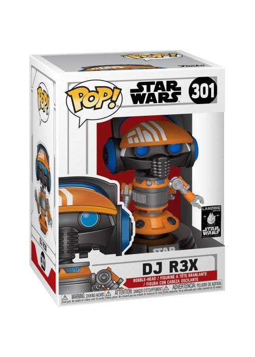 Funko Pop | DJ R3X [Galaxy's Edge] - Star Wars #301 [EUC] | The Nerd Merchant