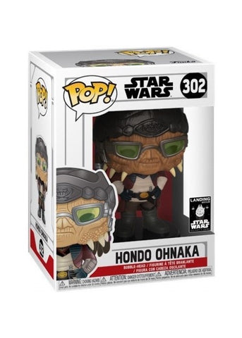 Funko Pop | Hondo Ohnaka [Galaxy's Edge] - Star Wars #302 [EUC] | The Nerd Merchant