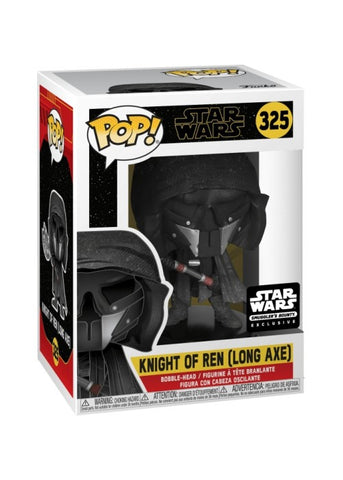 Funko Pop | Knight of Ren (Long Axe) [Smuggler's Bounty] - Star Wars #325 [GUC] | The Nerd Merchant