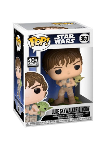 Funko Pop | Luke Skywalker & Yoda - Star Wars #363 [EUC] | The Nerd Merchant