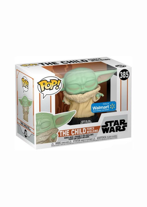 Pop! Vinyl | The Child Force Wielding [Walmart] - Star Wars #385 | The Nerd Merchant