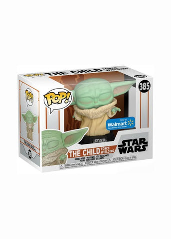 Funko Pop | The Child Force Wielding [Walmart] - Star Wars #385 [EUC] | The Nerd Merchant